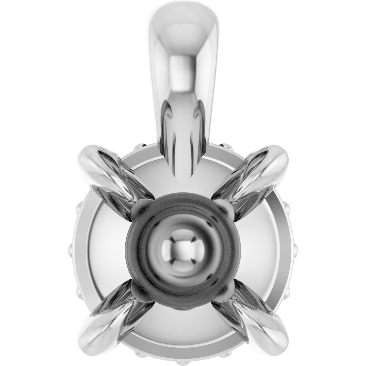 Hidden Halo Pendant