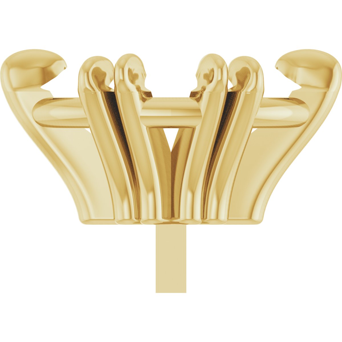 Pre-Notched Double-Claw Peg Setting