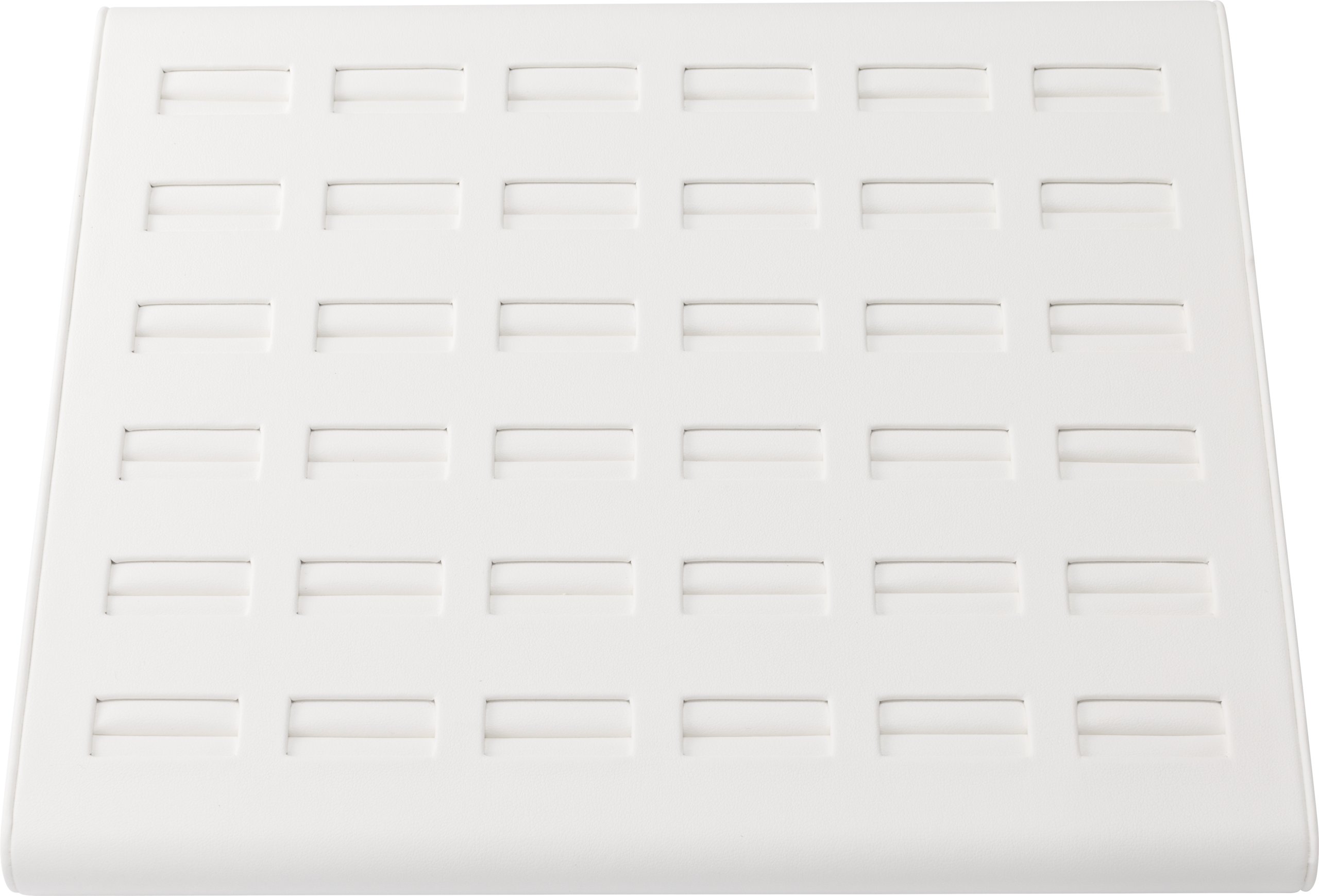 Leatherette 36-Ring Display Tray with Wedge