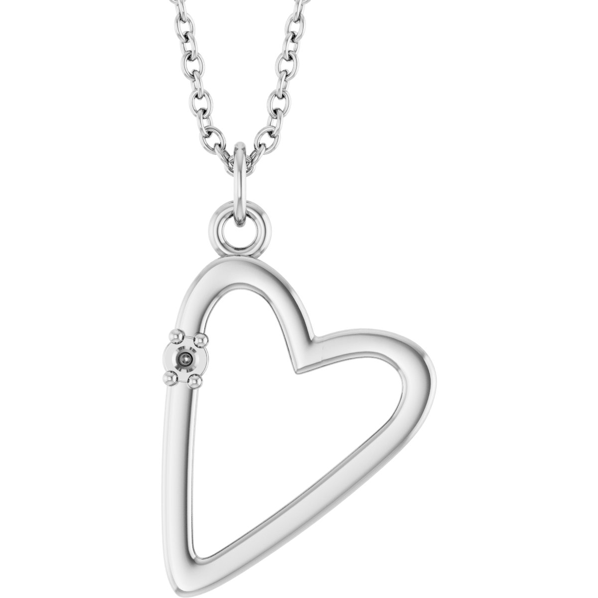 Family Heart Necklace or Pendant