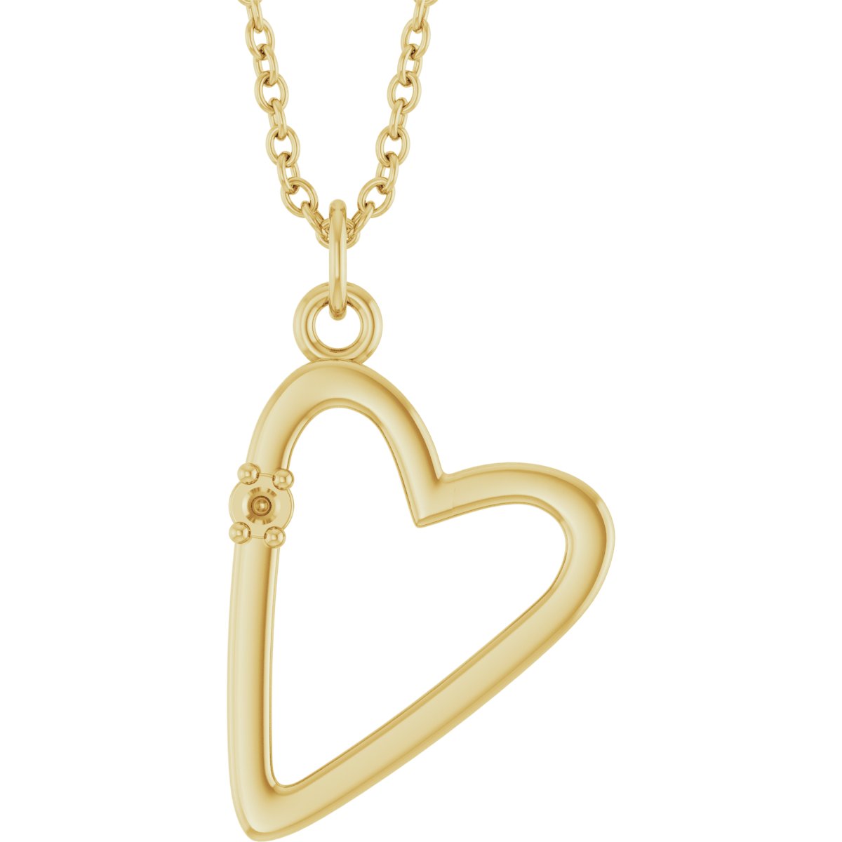 Family Heart Necklace or Pendant