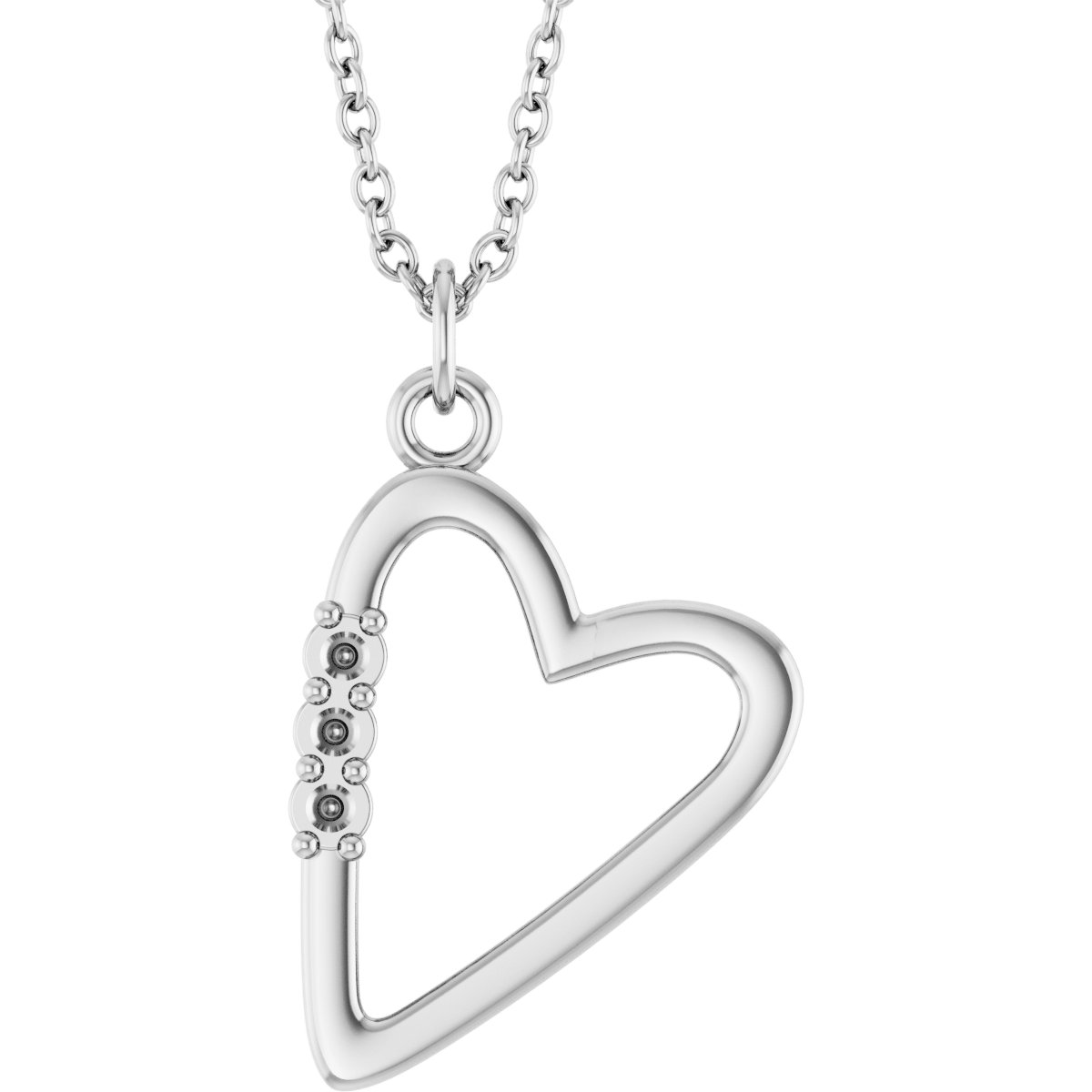 Family Heart Necklace or Pendant