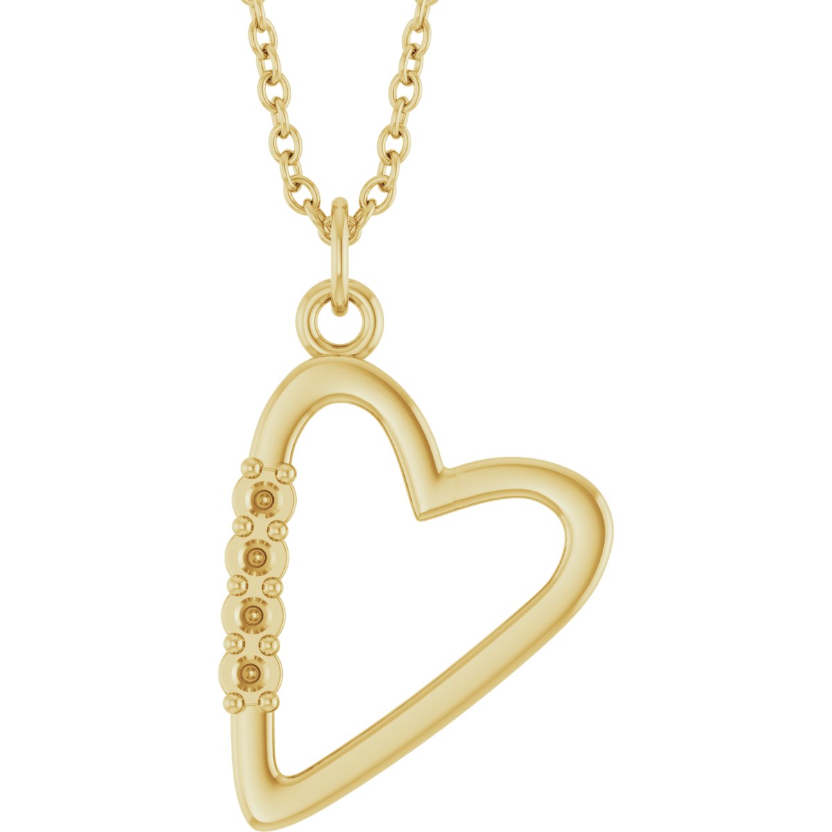 Family Heart Necklace or Pendant