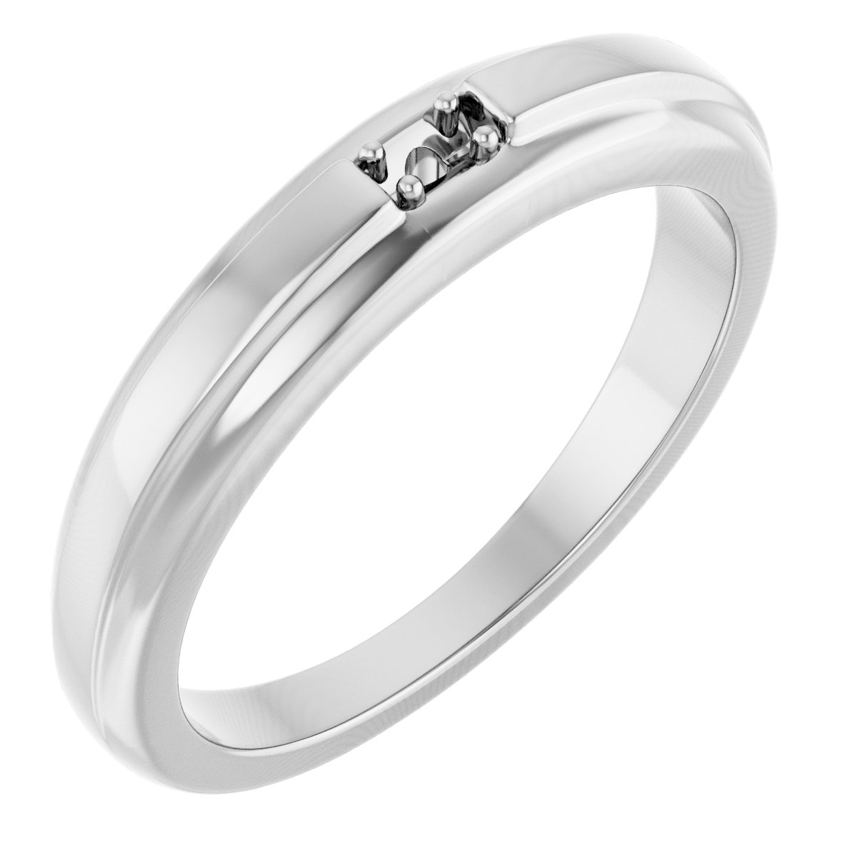 Accented Family Stackable Ring