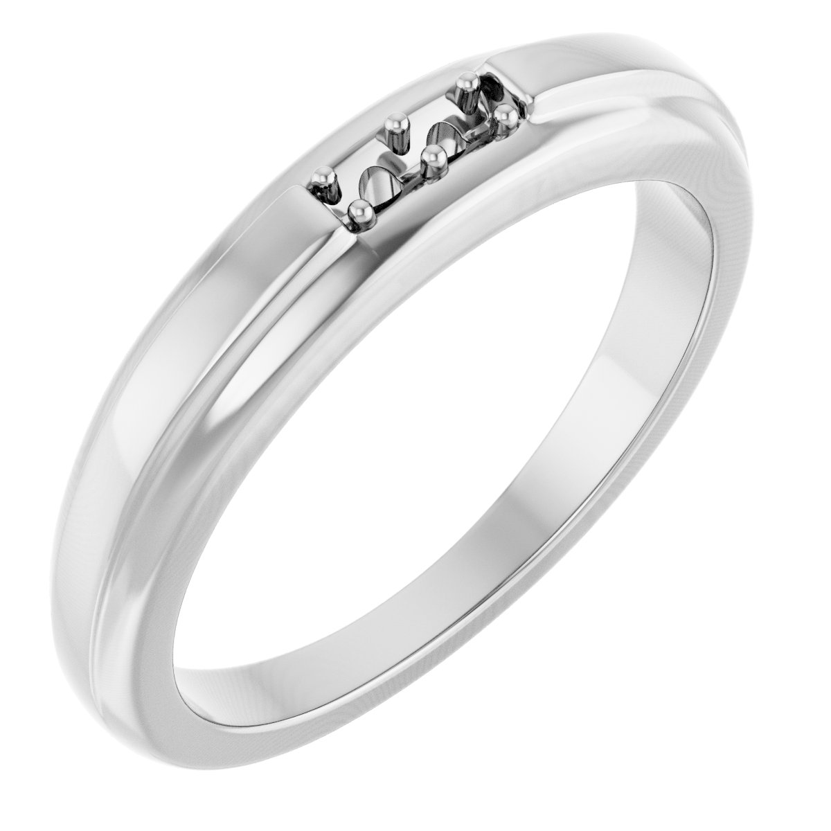 Accented Family Stackable Ring
