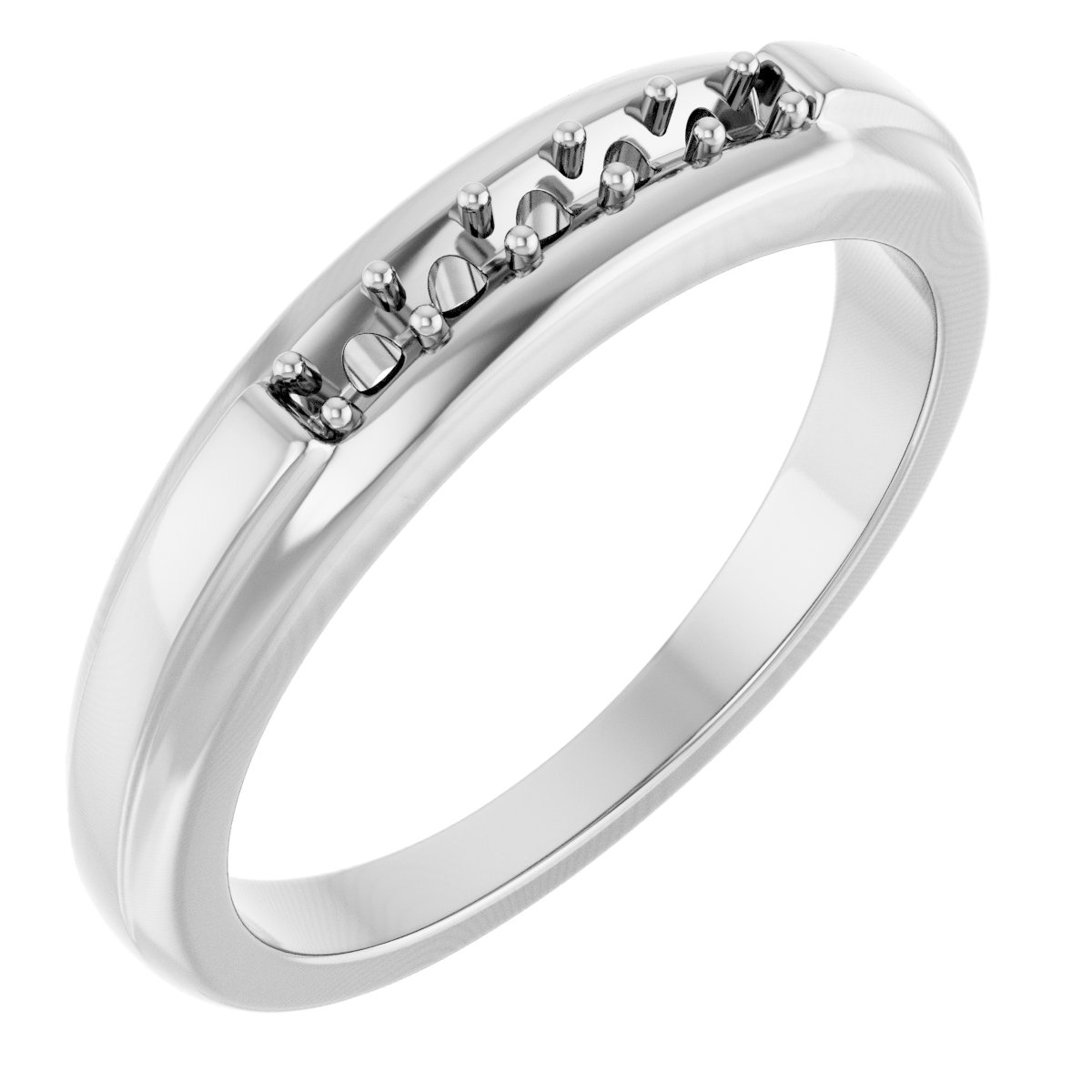 Accented Family Stackable Ring
