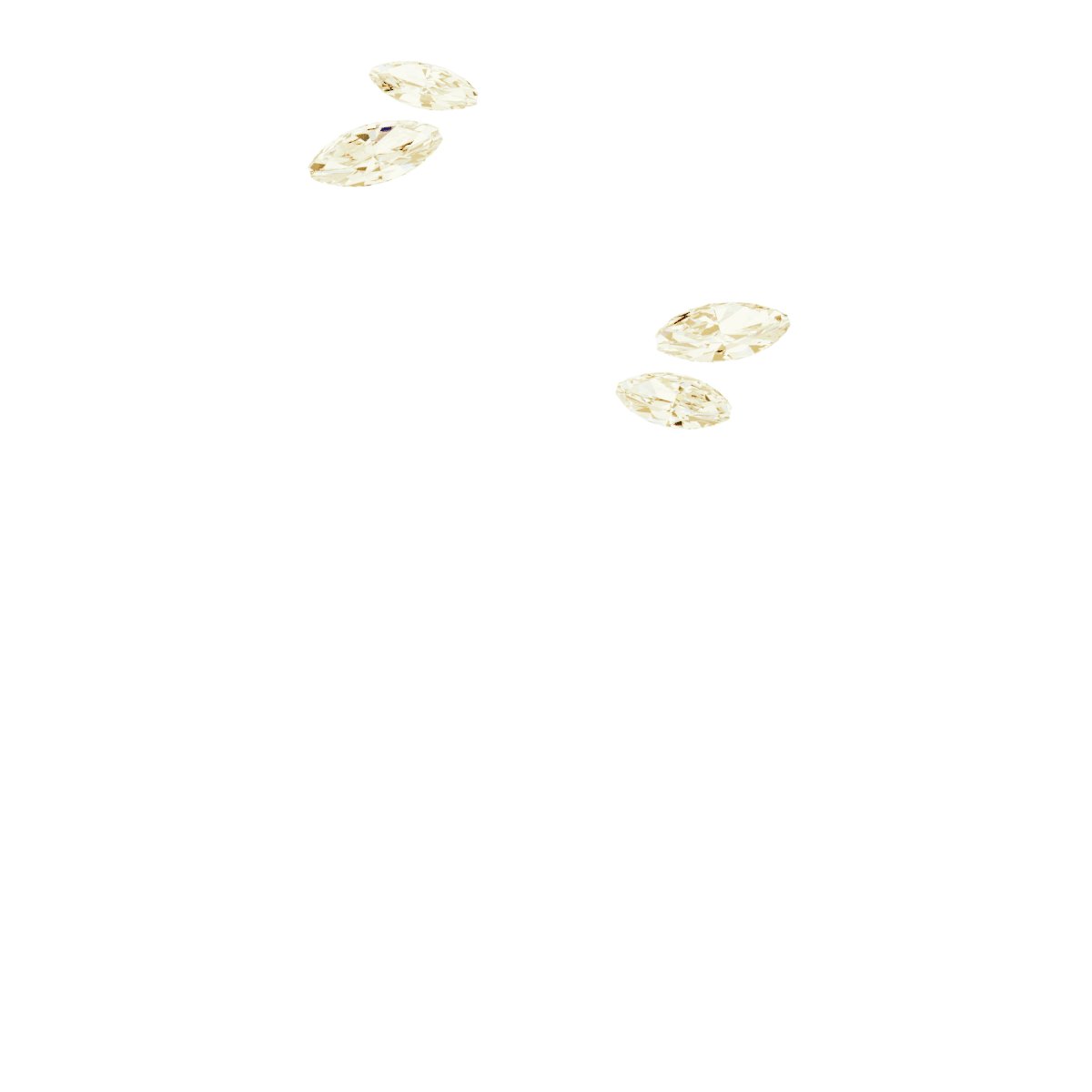 3/8 CTW Natural Diamond Ring Guard – 14K Yellow Gold
