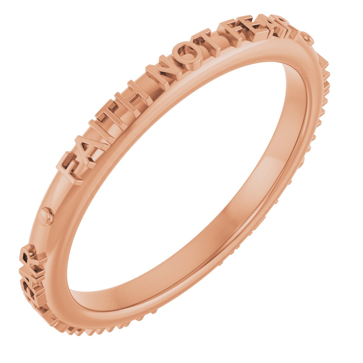 Faith Not Fear Ring