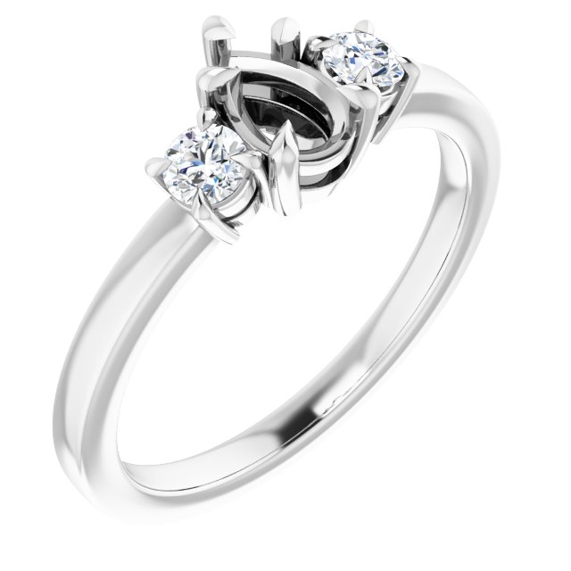 14k White Gold