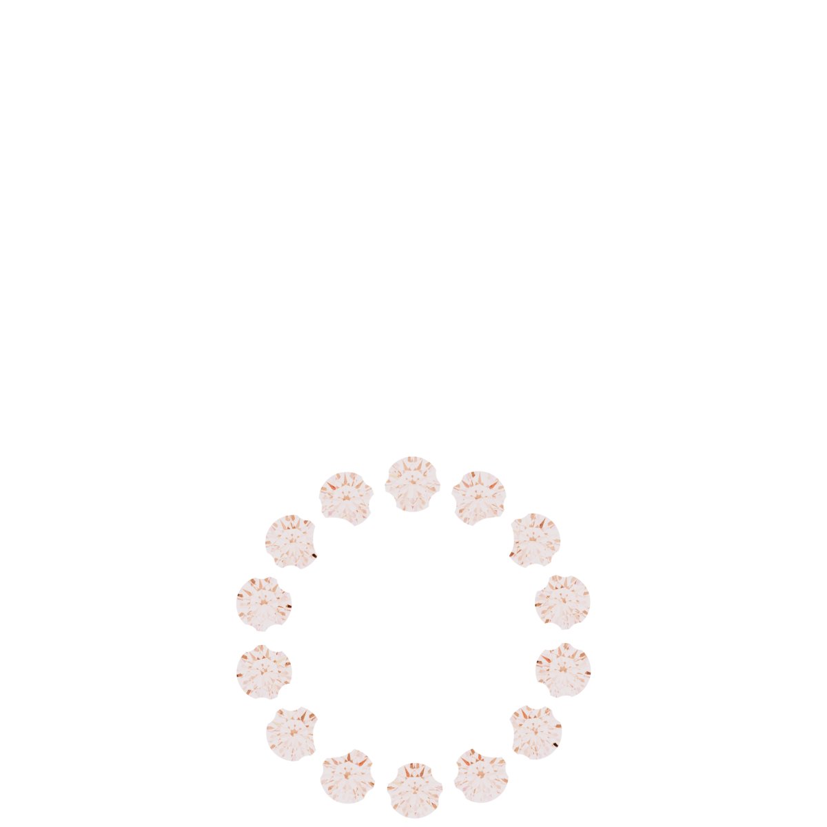 14K Rose Gold 1/3 CTW Natural Diamond Halo-Style Pendant