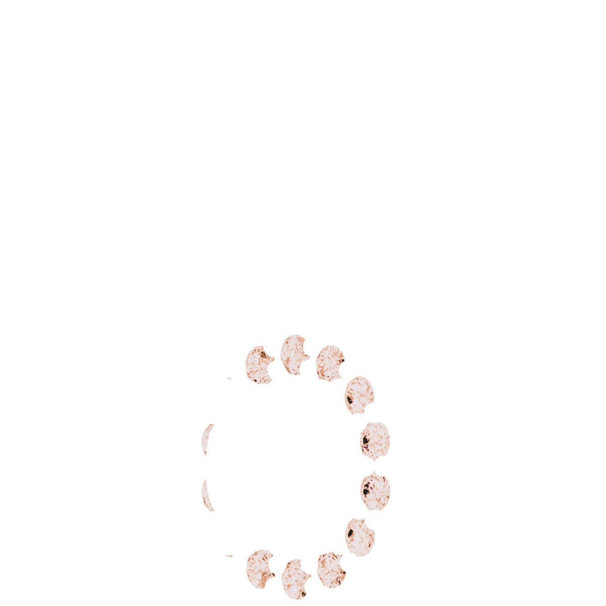 14K Rose Gold 1/3 CTW Natural Diamond Halo-Style Pendant