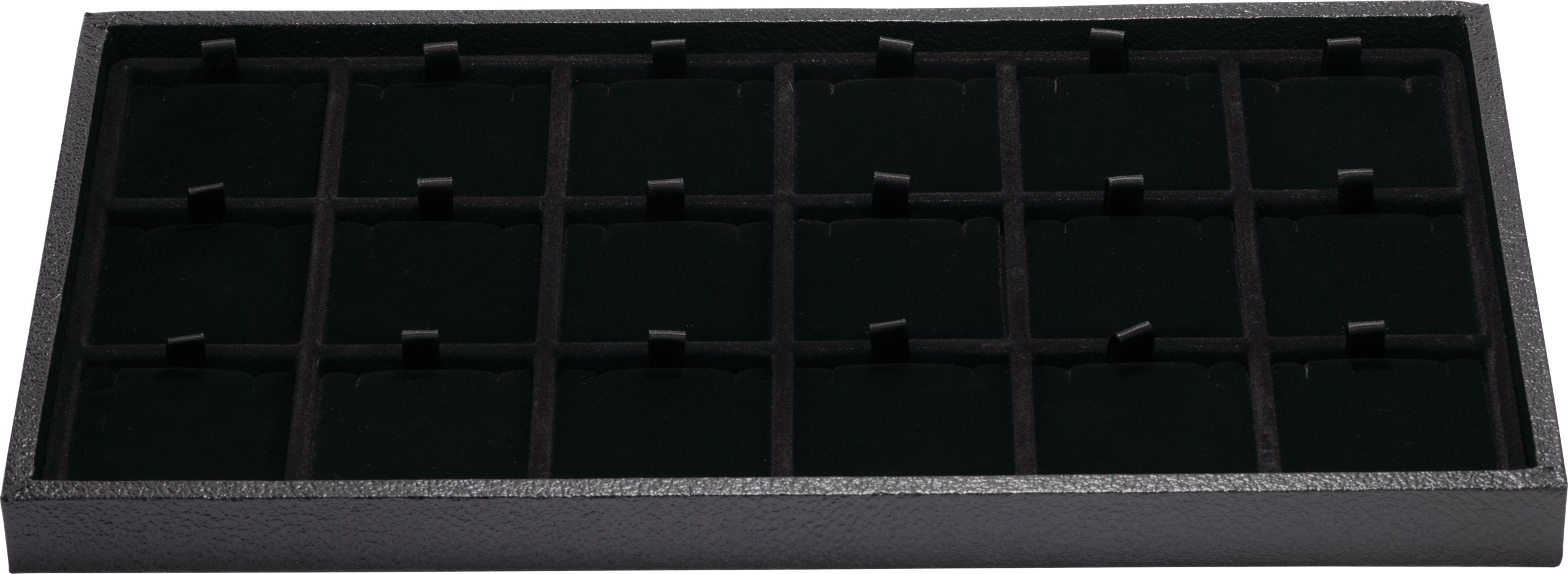 Velvet Pendant Display Pad with Tray