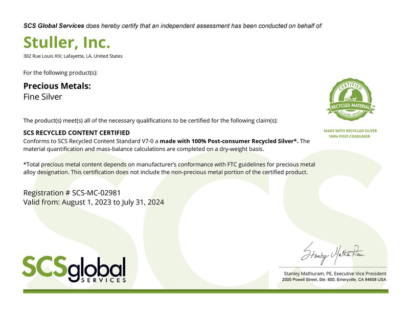 SCS Silver Certificate