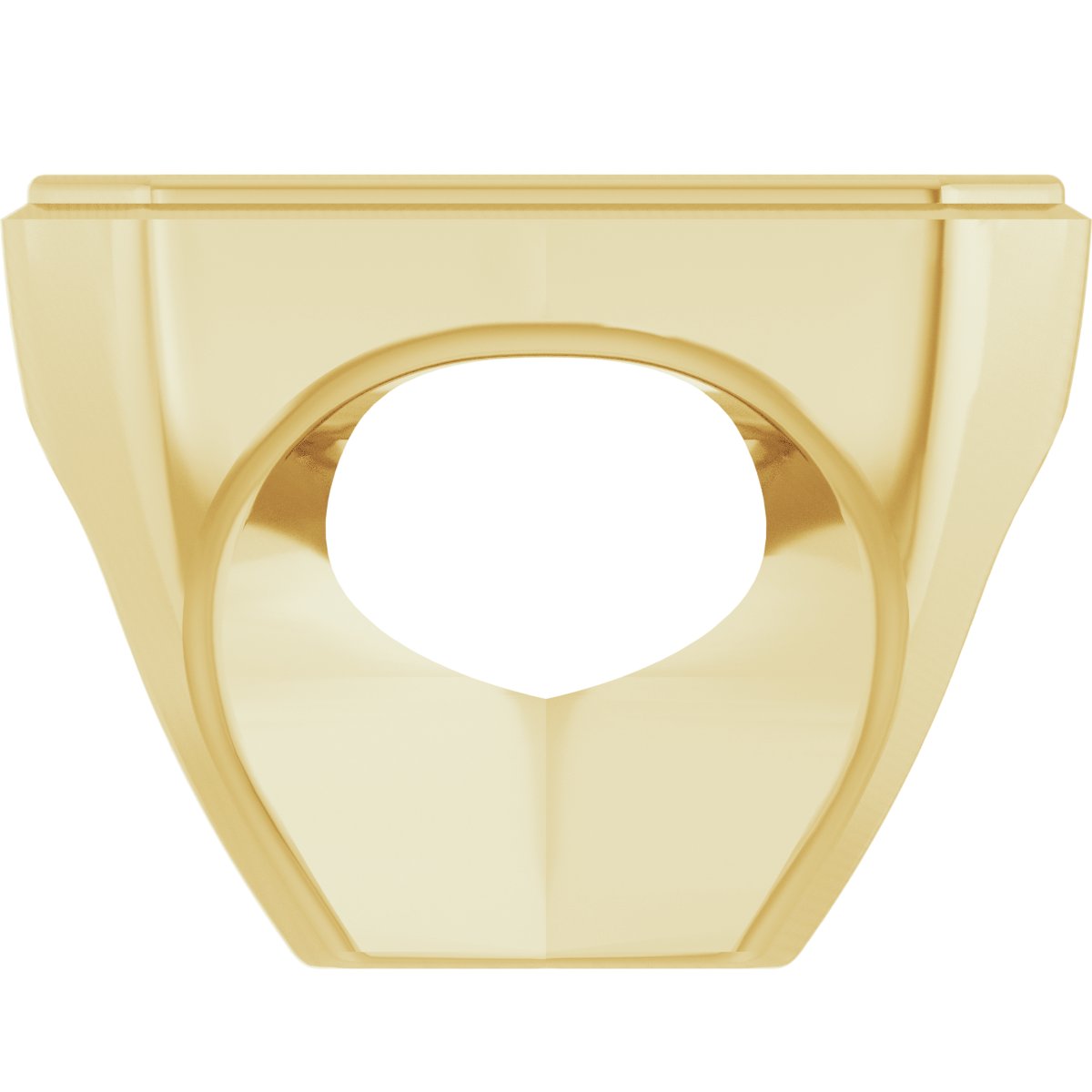 Bezel-Set Low Shank Setting