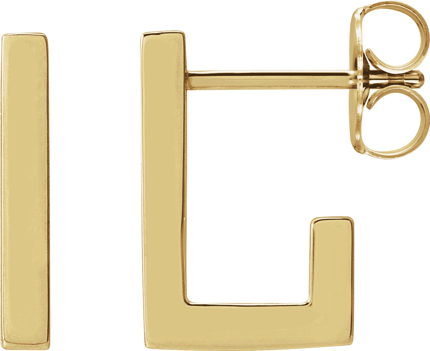 Geometric Hoop Earrings