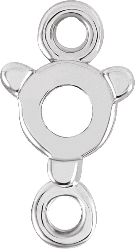 Petite Pavé® Solitaire Link