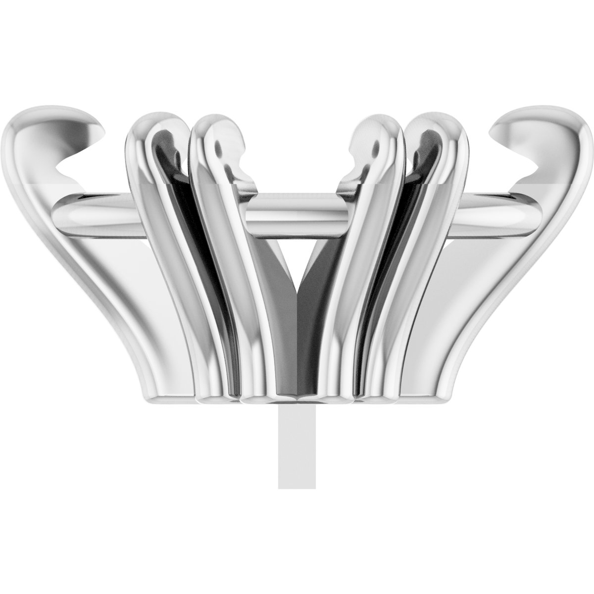 Pre-Notched Double-Claw Peg Setting