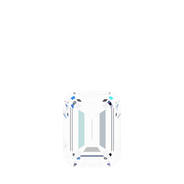 Bezel-Set Hoop Dangle