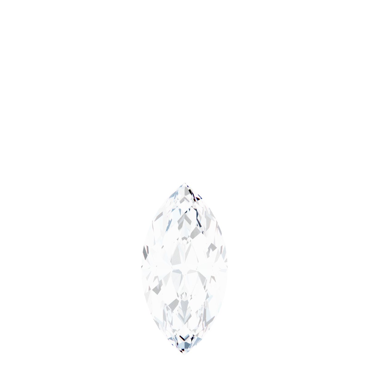 Bezel-Set Hoop Dangle