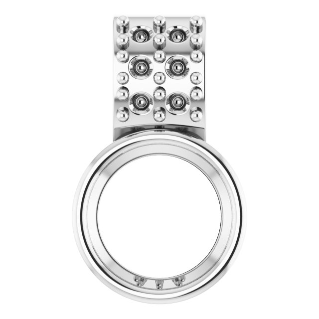 Accented Bezel-Set Pendant