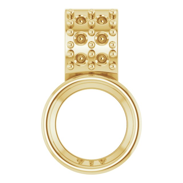 Accented Bezel-Set Pendant