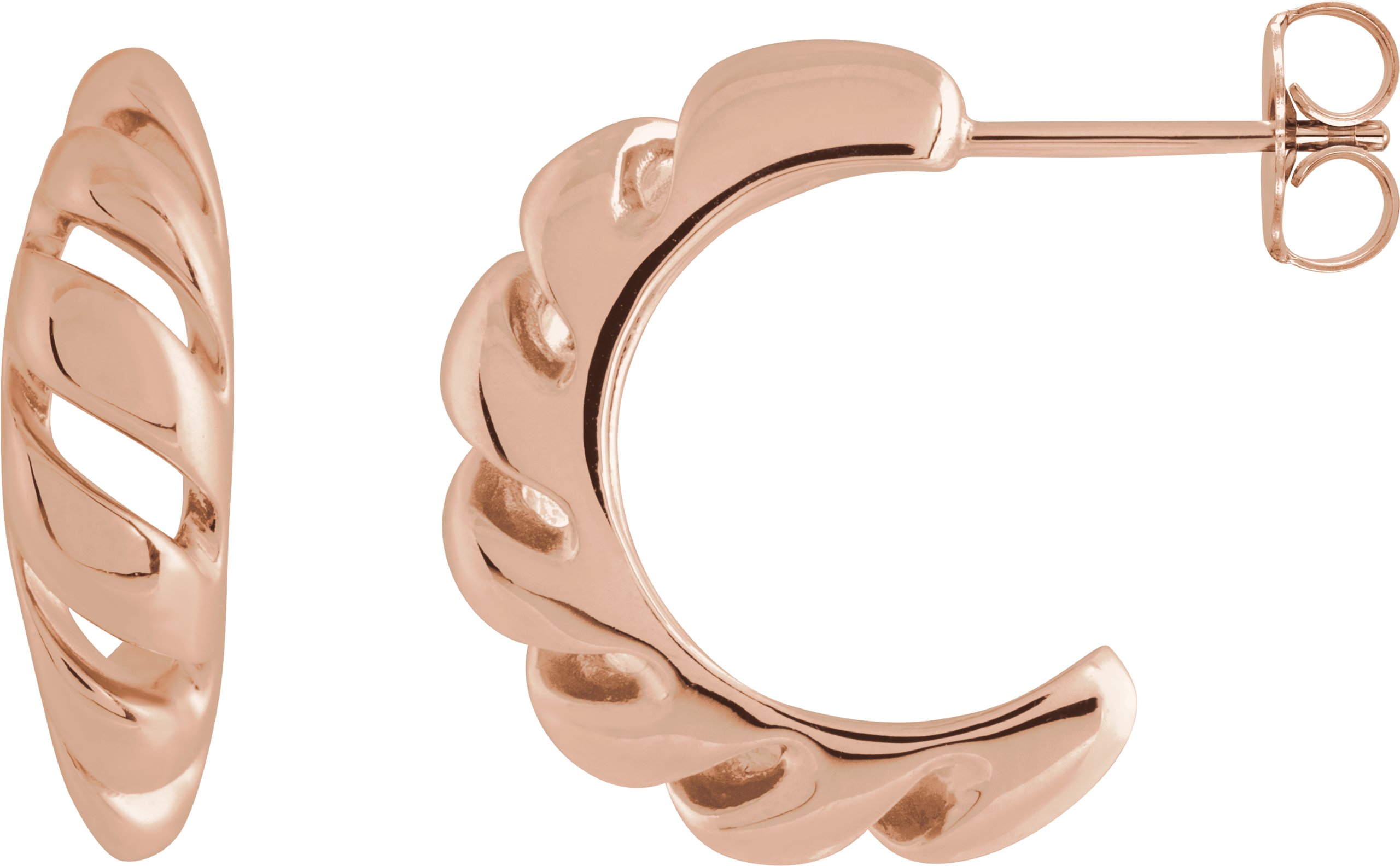 Rope Hoop Earrings