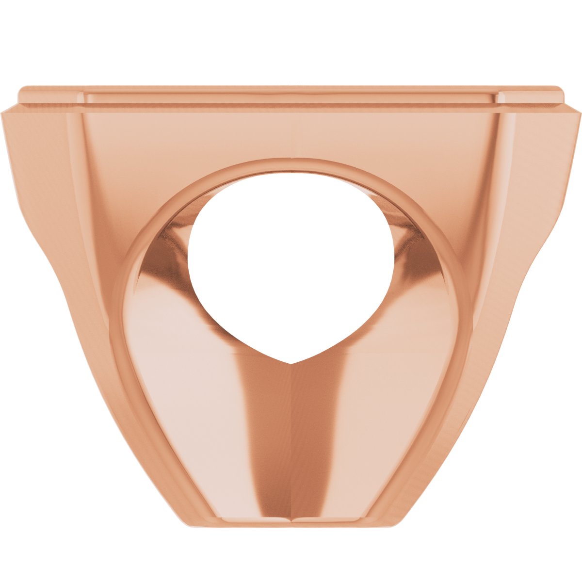 Bezel-Set Low Shank Setting