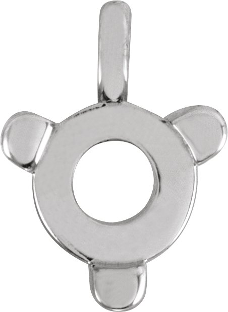 Petite Pavé® Solitaire Dangle