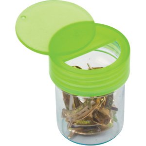 Plastic Vial with Swing Top Lid