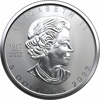 2023 1 oz Canadian Silver Maple Leaf Coin