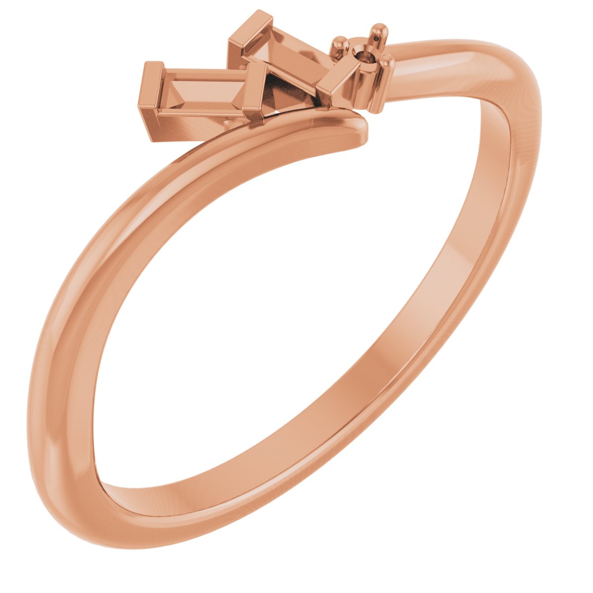 Accented Bypass Ring