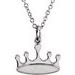 Sterling Silver Tiny Posh® Crown 16-18