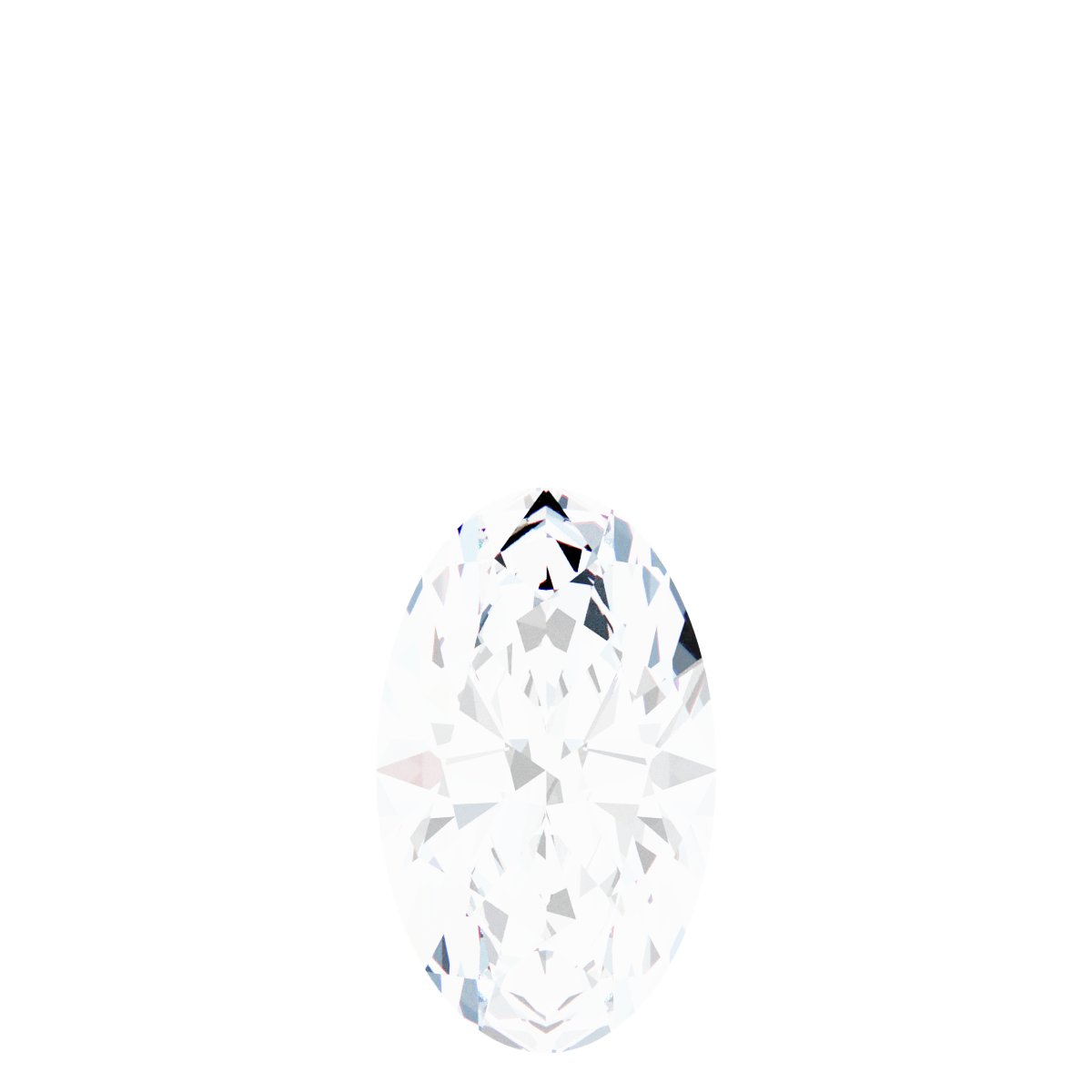 Bezel-Set Hoop Dangle