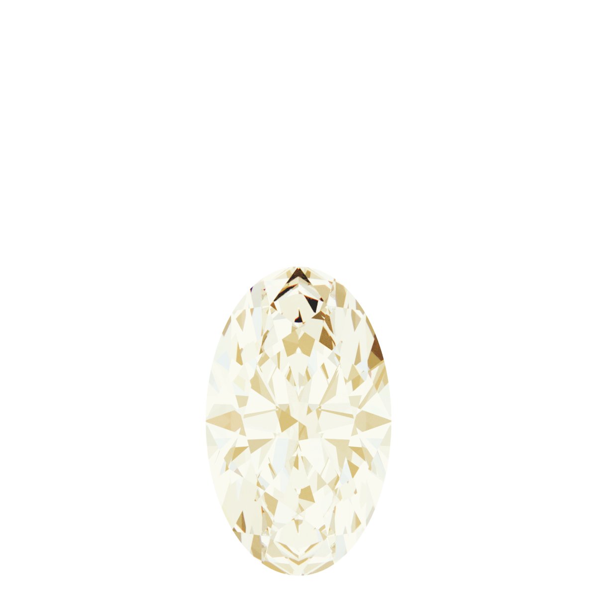 Bezel-Set Hoop Dangle