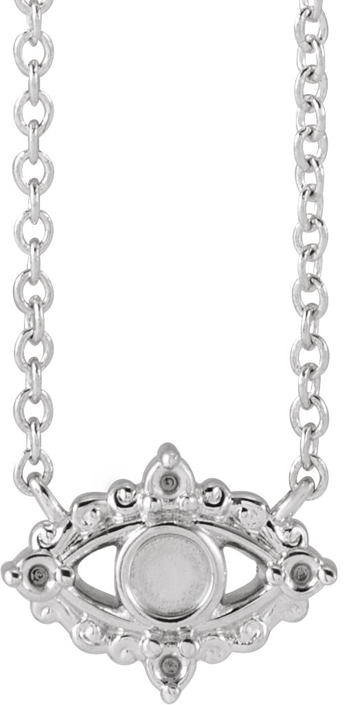 Evil Eye Necklace or Center
