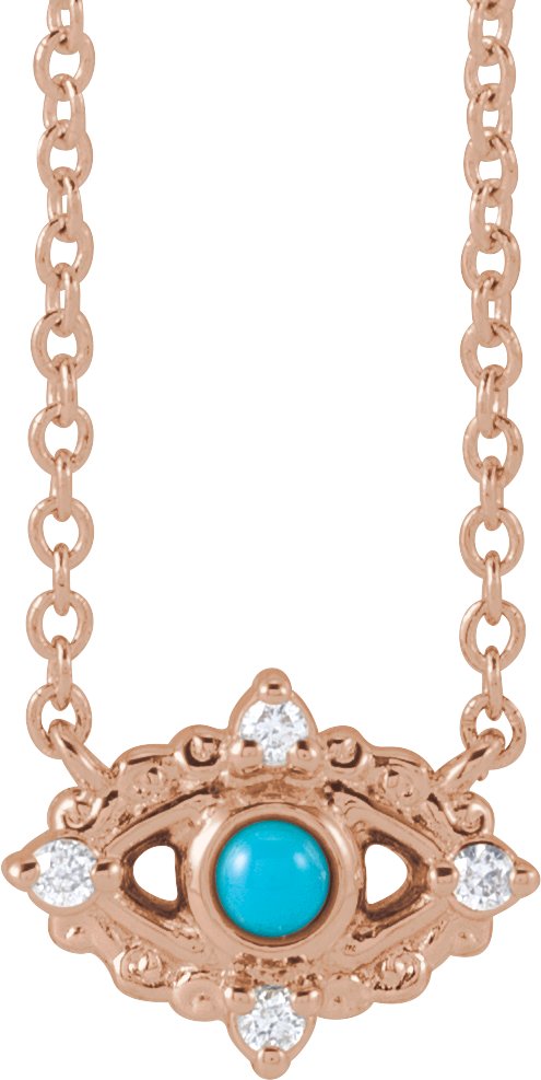 Evil Eye Necklace or Center