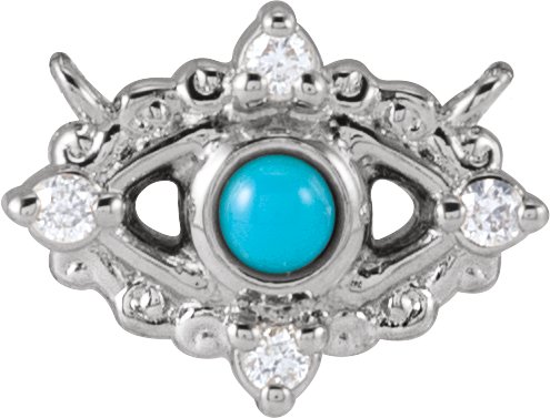 Evil Eye Necklace or Center