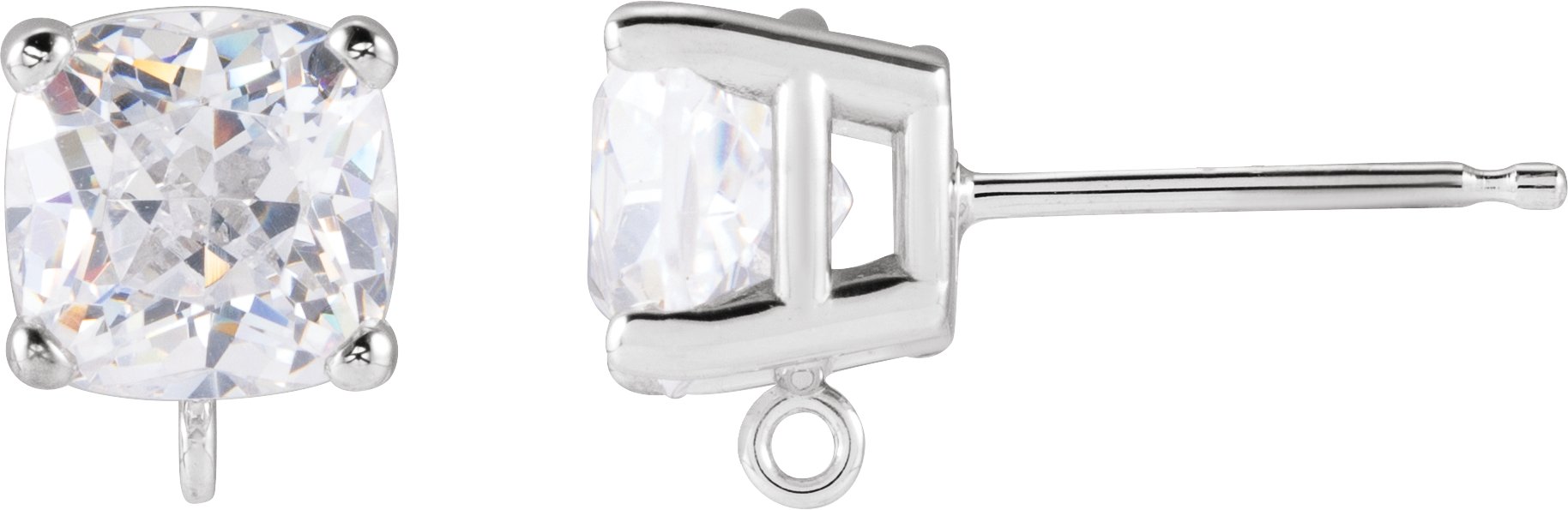 Basket Stud Earring Top