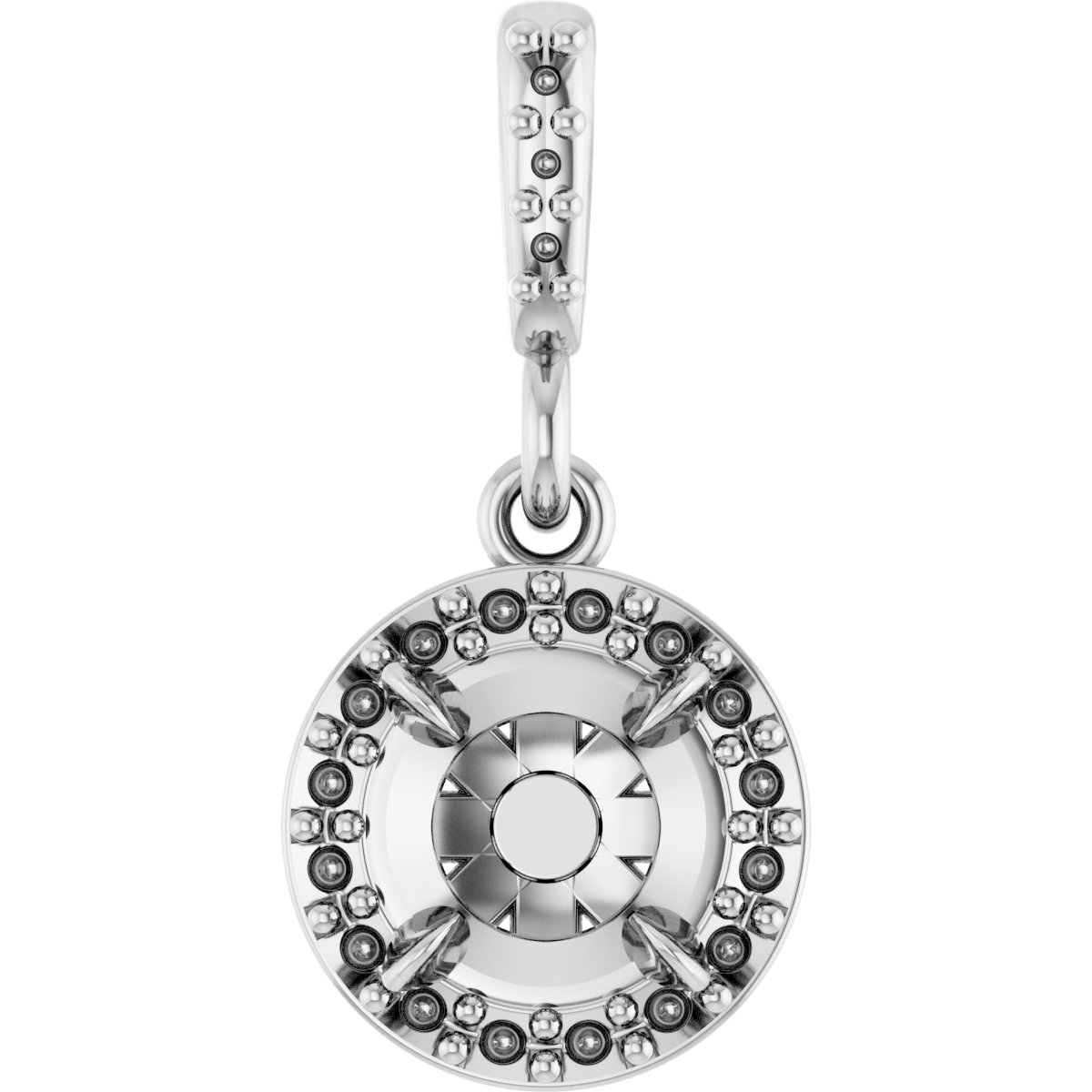 Halo-Style Pendant