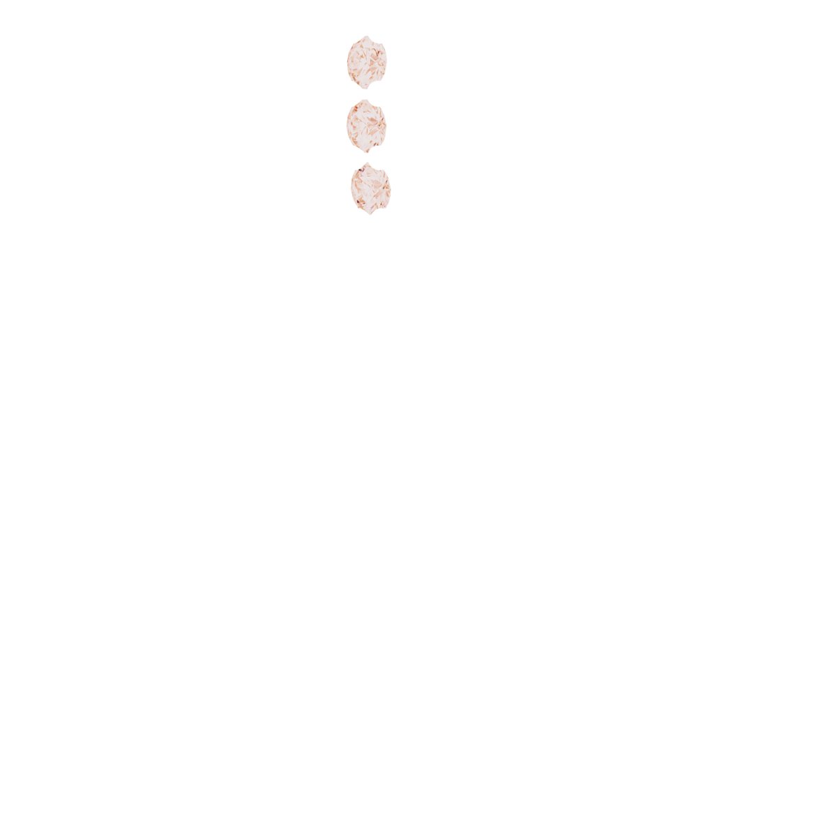 14K Rose Gold 1/2 CTW Lab-Grown Diamond Halo-Style Pendant