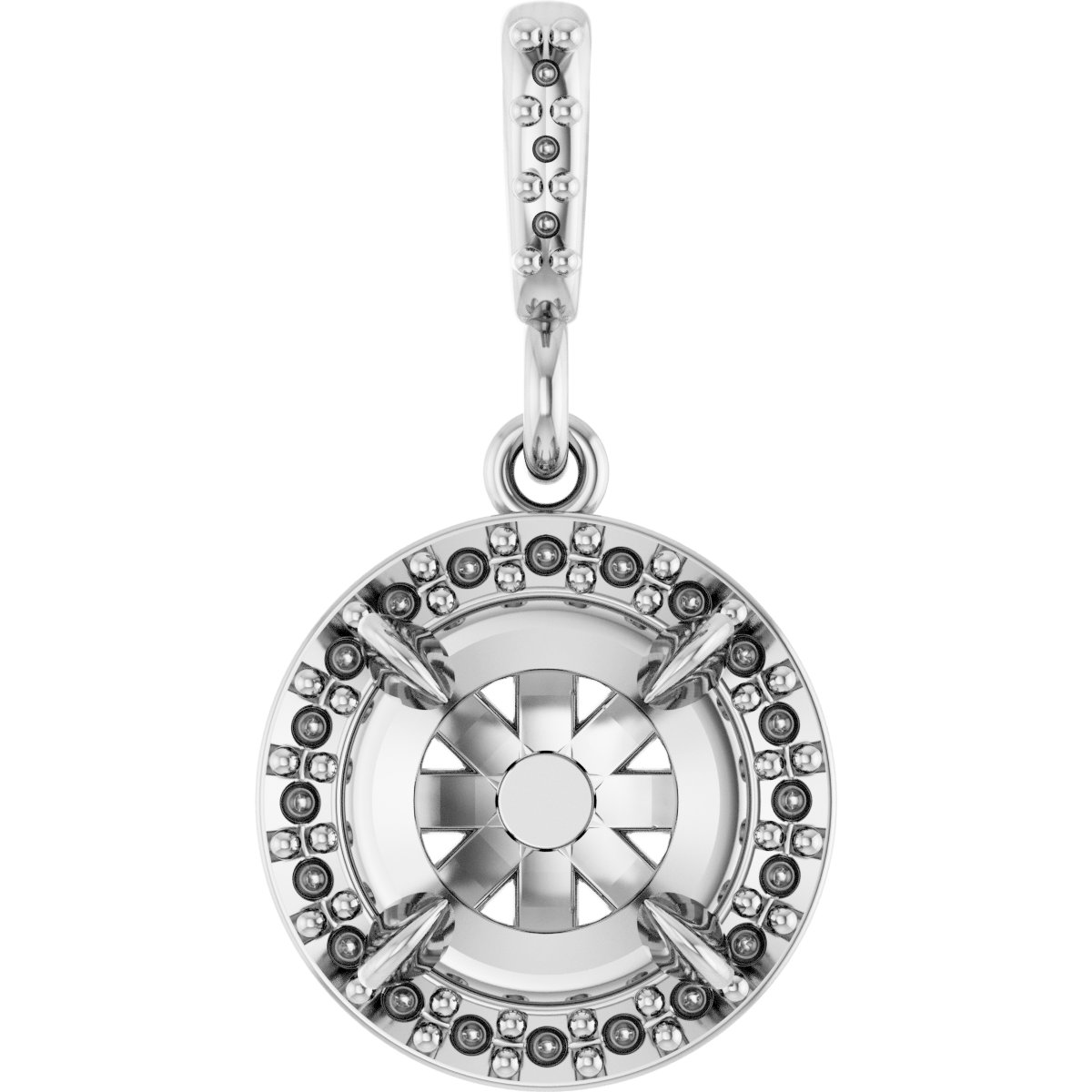 Halo-Style Pendant