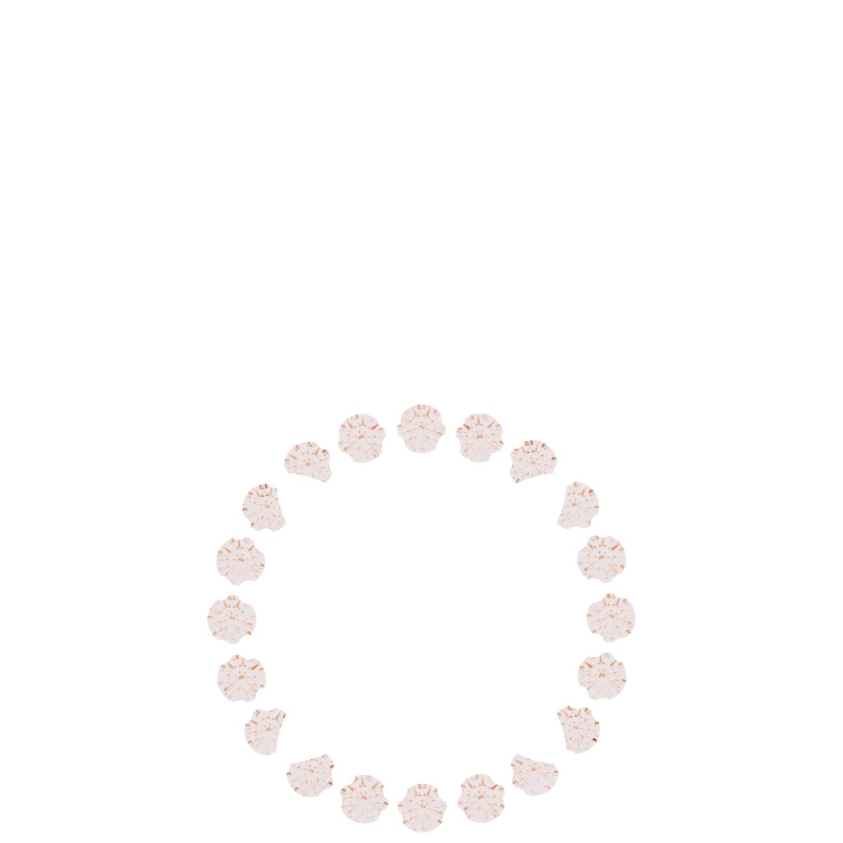 14K Rose Gold 1 1/8 CTW Lab-Grown Diamond Halo-Style Pendant