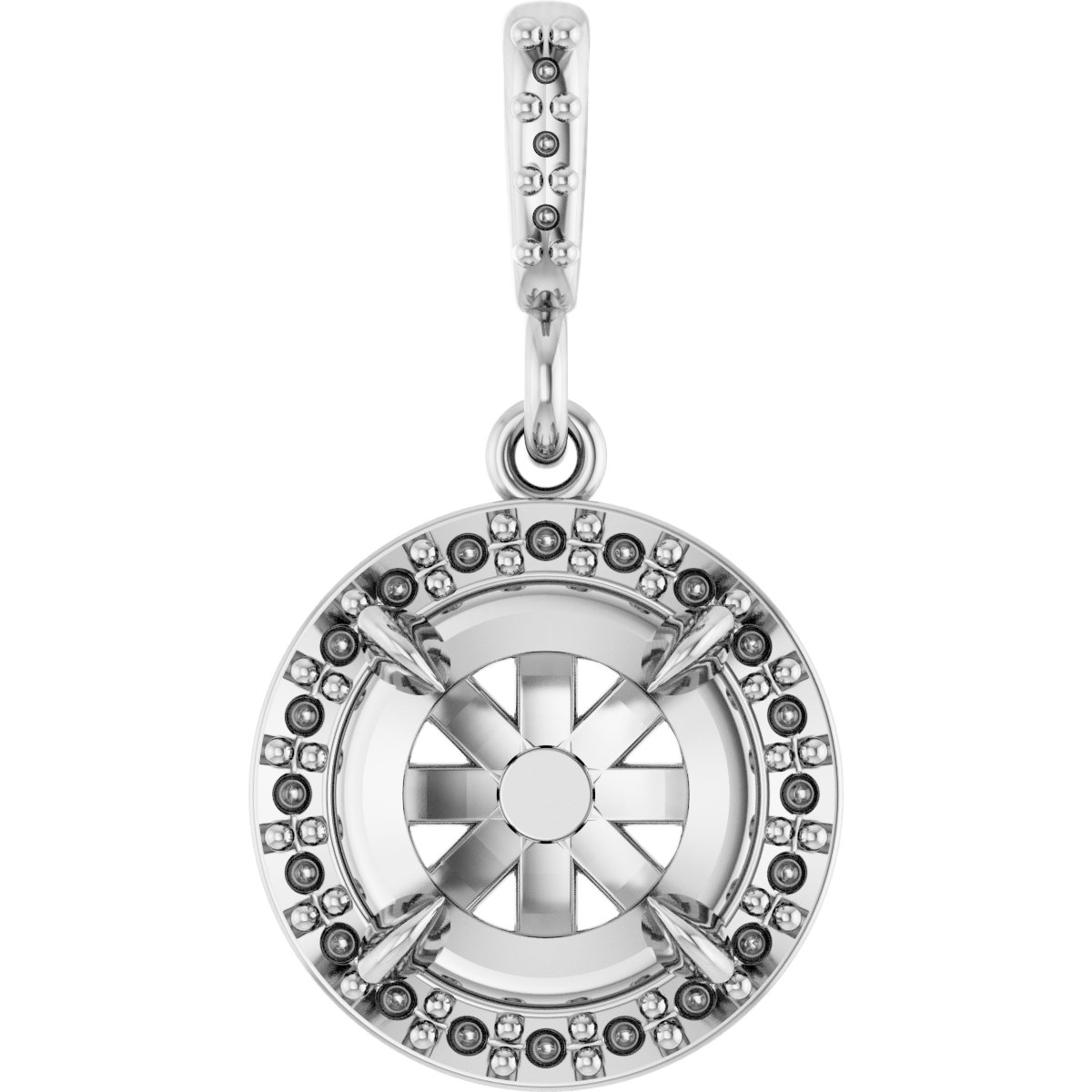 Halo-Style Pendant