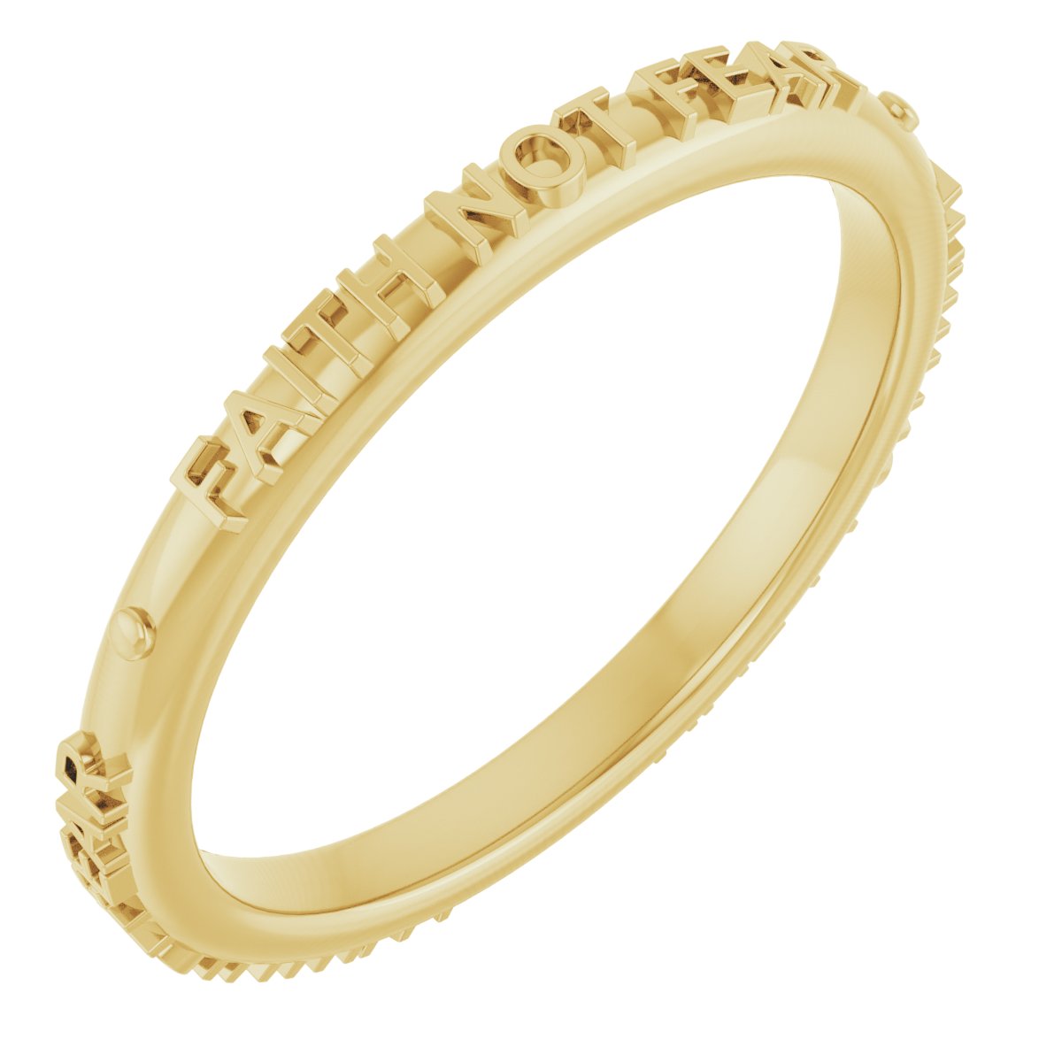 Faith Not Fear Ring
