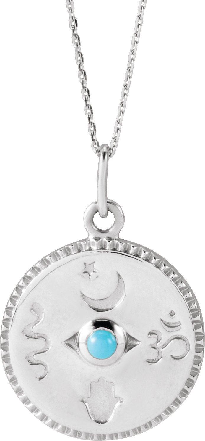 Accented Spiritual Necklace or Pendant
