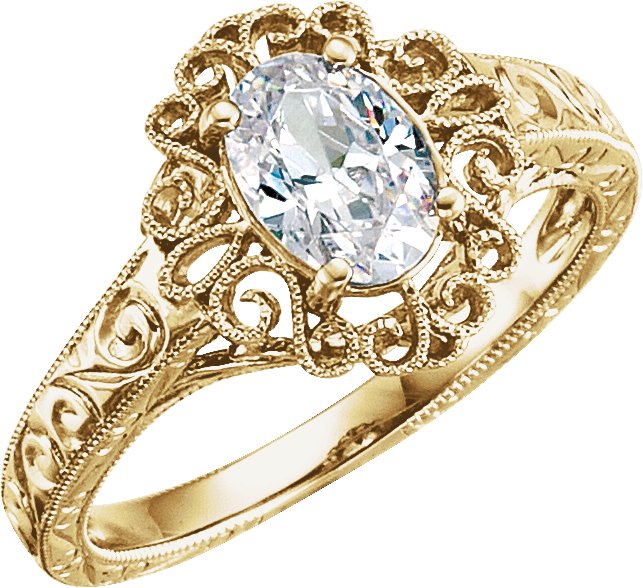 Solitaire Engagement Ring 