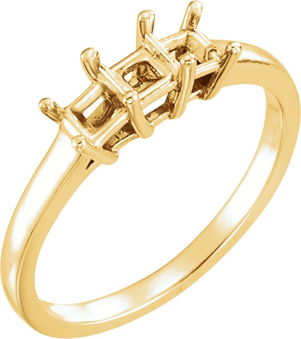 Three-Stone Engagement Ring or Band