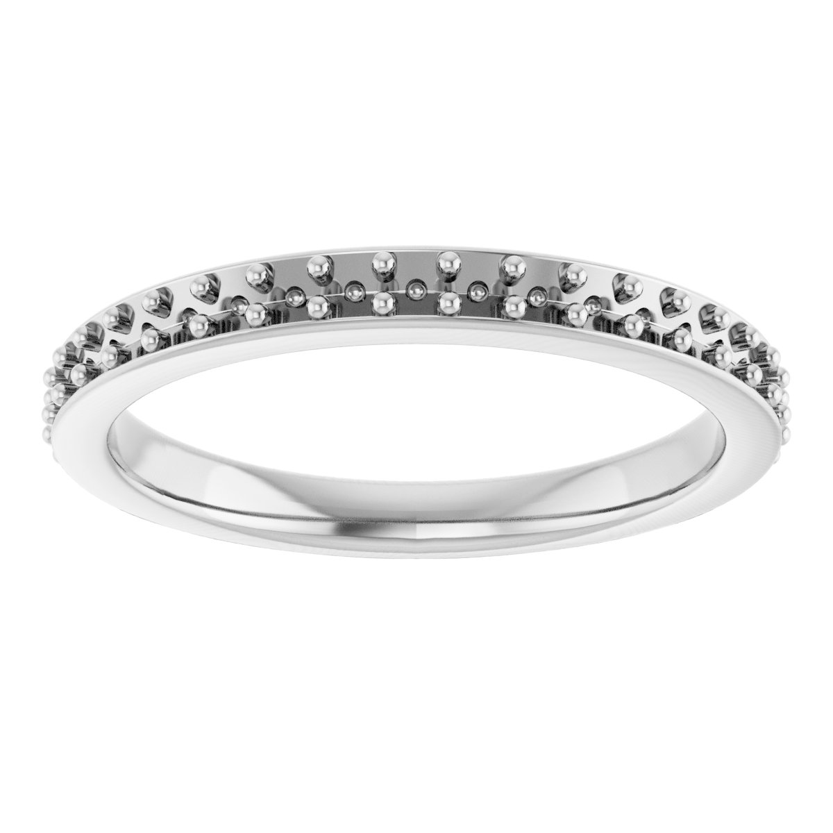Band Mounting for 4.1 mm Round Ring view 3