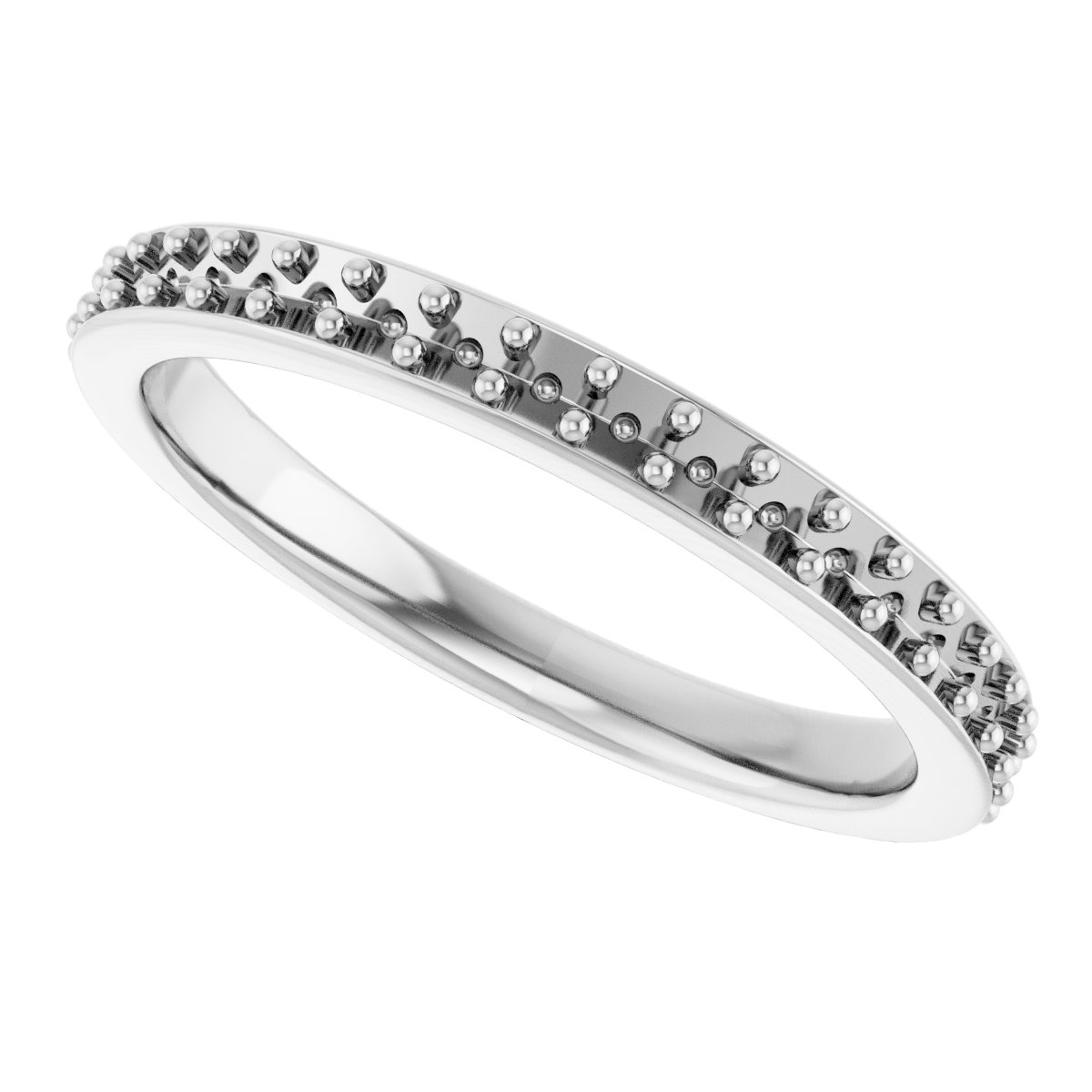Band Mounting for 4.1 mm Round Ring view 5