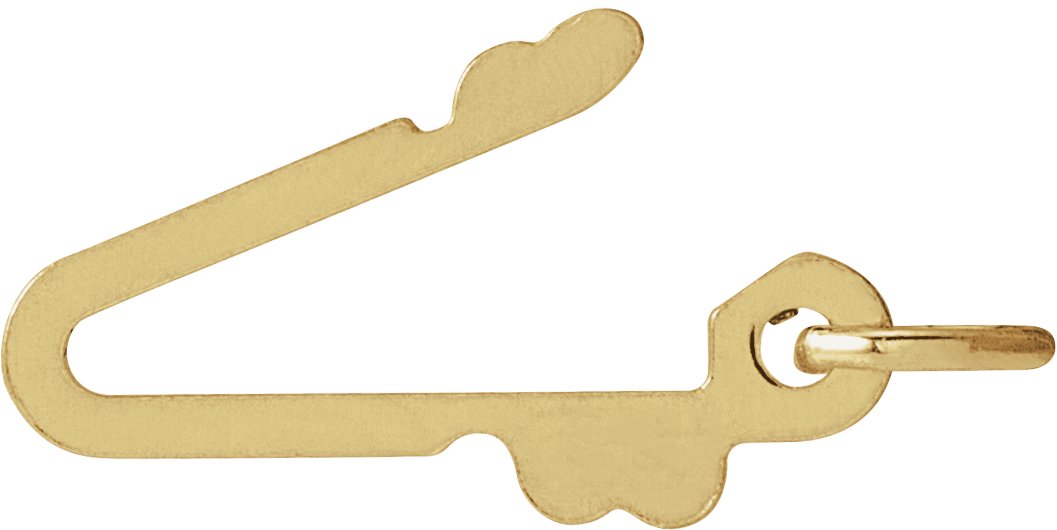 14K Yellow Gold Replacement Tongue for Fish Hook Clasp | Stuller